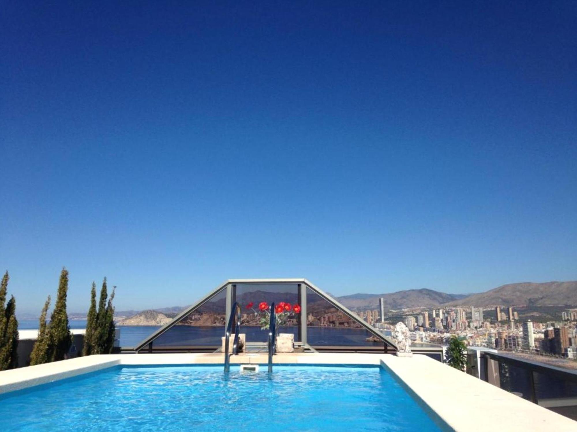Benidorm Gemelos Penthouse With Private Pool Kültér fotó